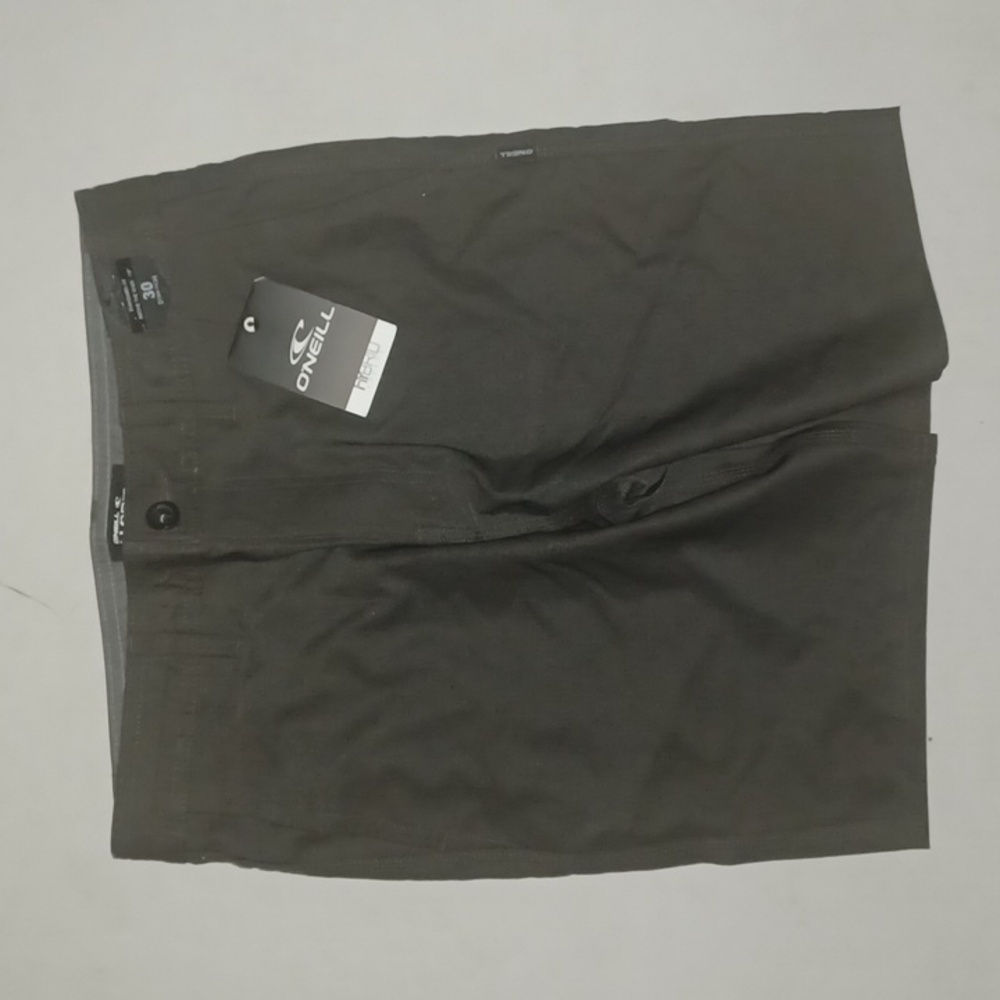 O'Neill Drifter Heather Hybrid Shorts Size-30 Charcoal Gray NWT